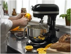 KitchenAid 6-Quart Pro 600 Bowl-Lift Stand Mixer | Onyx Black -KitchenAid Sales kp26m1xob black mixer popup