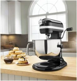 KitchenAid 6-Quart Pro 600 Bowl-Lift Stand Mixer | Onyx Black -KitchenAid Sales kp26m1xob kitchenaid black mixer popup