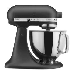 KitchenAid 5-Quart Artisan Tilt-Head Stand Mixer | Cast Iron Black