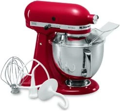 KitchenAid 5-Quart Artisan Tilt-Head Stand Mixer | Empire Red 7 KitchenAid 5-Quart Artisan Tilt-Head Stand Mixer | Empire Red -KitchenAid Sales ksm150pser red kitchen aid popup