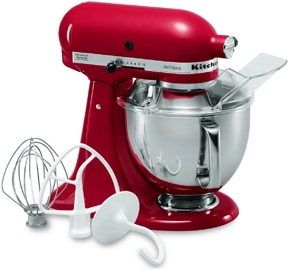 KitchenAid 5-Quart Artisan Tilt-Head Stand Mixer | Empire Red 4 KitchenAid 5-Quart Artisan Tilt-Head Stand Mixer | Empire Red - Image 2