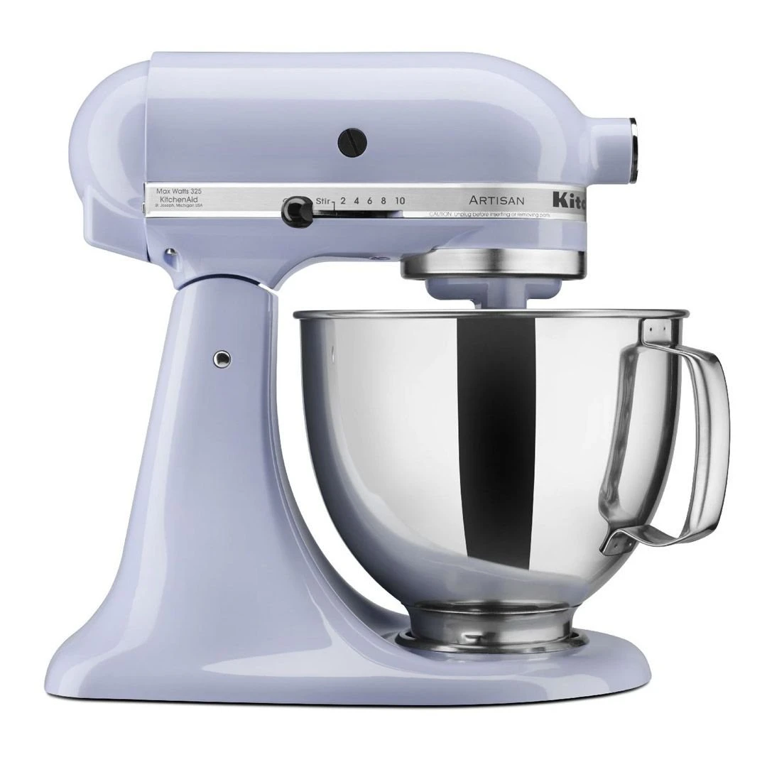 KitchenAid 5-Quart Artisan Tilt-Head Stand Mixer | Lavender Cream 3 KitchenAid 5-Quart Artisan Tilt-Head Stand Mixer | Lavender Cream