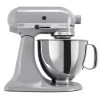 KitchenAid 5-Quart Artisan Tilt-Head Stand Mixer | Metallic Chrome -KitchenAid Sales ksm150psmc metallic chrome cs