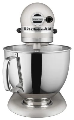 KitchenAid 5-Quart Artisan Tilt-Head Stand Mixer | Matte Milkshake -KitchenAid Sales ksm150psmh kitchenaid artisan 5 quart stand mixer milkshake white