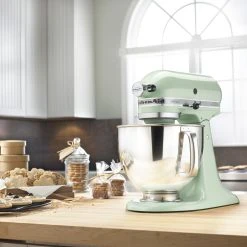 KitchenAid 5-Quart Artisan Tilt-Head Stand Mixer | Pistachio Green -KitchenAid Sales ksm150pspt kitchenaid stand mixer