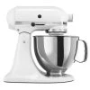 KitchenAid 5-Quart Artisan Tilt-Head Stand Mixer | White -KitchenAid Sales ksm150pswh white cs