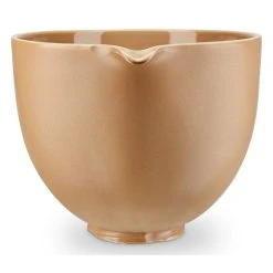 KitchenAid 5-Quart Fired Clay Patterned Ceramic Bowl | Fits 4.5-Quart & 5-Quart KitchenAid Tilt-Head Stand Mixers -KitchenAid Sales ksm2cb5pfc 2