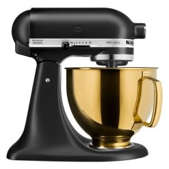KitchenAid 5-Quart Radiant Gold Stainless Steel Metallic Bowl + Flex Edge Beater | Fits 4.5-Quart & 5-Quart KitchenAid Tilt-Head Stand Mixers 15 KitchenAid 5-Quart Radiant Gold Stainless Steel Metallic Bowl + Flex Edge Beater | Fits 4.5-Quart & 5-Quart KitchenAid Tilt-Head Stand Mixers -KitchenAid Sales ksm5ssbrg 4 1