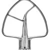 KitchenAid Stainless Steel Flat Beater | Fits 4.5-Quart & 5-Quart KitchenAid Artisan Tilt-Head Stand Mixers -KitchenAid Sales ksm5thfbss kitchenaid stand mixer stainless steel flat beater