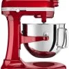 KitchenAid 7-Quart Pro Line Bowl-Lift Stand Mixer | Candy Apple Red -KitchenAid Sales ksm7586pca kitchen aid 7qt mixer red popup