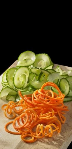 KitchenAid Spiralizer Accessory: Angel Hair & Thin Slice Blades (Attaches To Spiralizer Attachment KSM1APC) 12 KitchenAid Spiralizer Accessory: Angel Hair & Thin Slice Blades (Attaches To Spiralizer Attachment KSM1APC) -KitchenAid Sales ksmapc1ap kitchenaid spiralizer blades