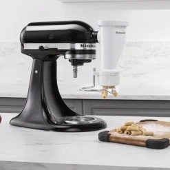 KitchenAid Gourmet Pasta Press Attachment (Bucatini, Rigatoni, Spaghetti, Fusilli, Large & Small Macaroni) -KitchenAid Sales ksmpexta