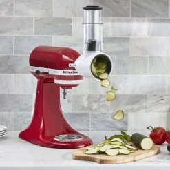 KitchenAid Fresh Prep Slicer And Shredder Attachment (Fits All KitchenAid Stand Mixers) -KitchenAid Sales ksmvsa lifestyle