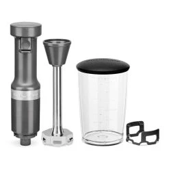 KitchenAid Variable Speed Corded Hand Blender | Matte Charcoal Grey