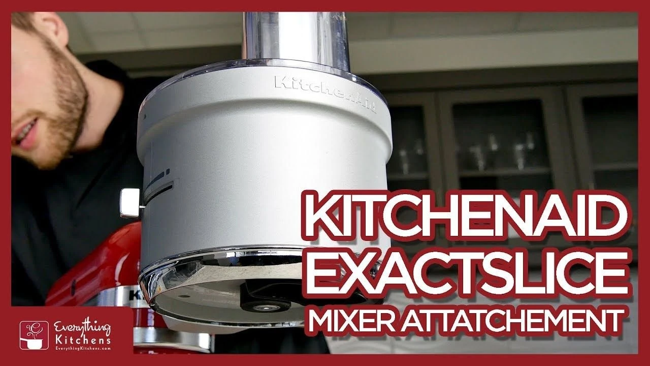 KitchenAid Exact Slice Food Processor W/Dicing Kit Mixer Attachment 10 KitchenAid Exact Slice Food Processor W/Dicing Kit Mixer Attachment - Image 8