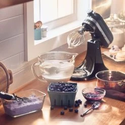 KitchenAid 3.5-Quart Glass Bowl | Fits 3.5-Quart KitchenAid Artisan Mini Stand Mixers -KitchenAid Sales miniglass4