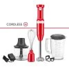 KitchenAid Variable Speed Cordless Hand Blender + Chopper & Whisk Accessories | Passion Red -KitchenAid Sales onwhite1 2 2