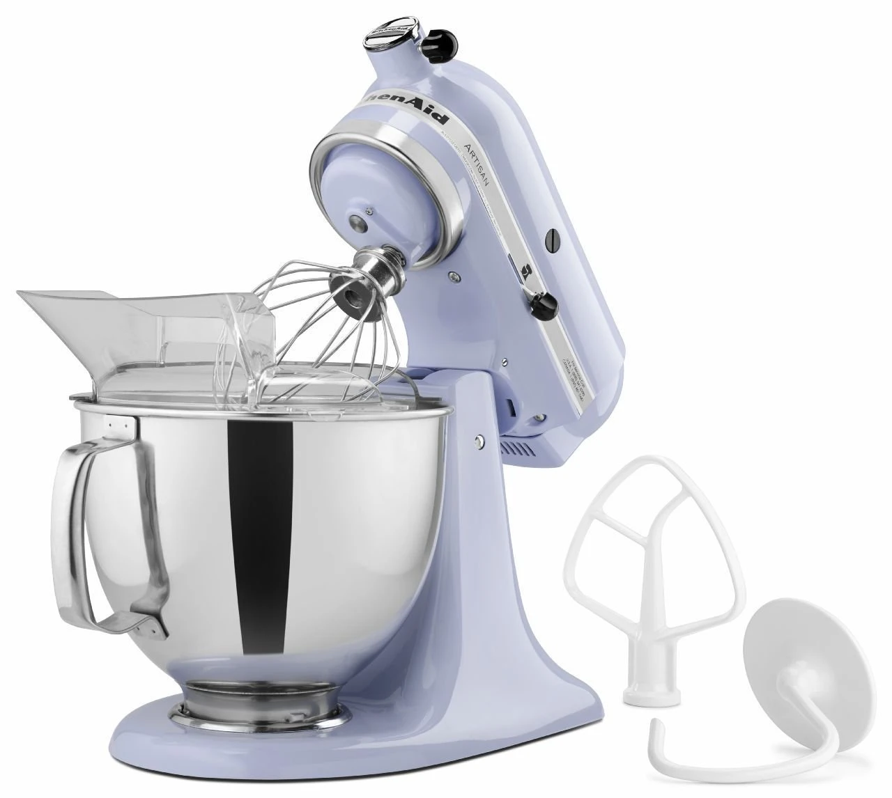 KitchenAid 5-Quart Artisan Tilt-Head Stand Mixer | Lavender Cream 6 KitchenAid 5-Quart Artisan Tilt-Head Stand Mixer | Lavender Cream - Image 4