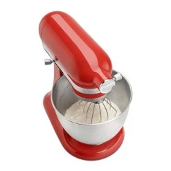 KitchenAid 3.5-Quart Brushed Stainless Steel Bowl + Flex Edge Beater | Fits 3.5-Quart KitchenAid Artisan Mini Tilt-Head Stand Mixers -KitchenAid Sales p160003 46z 1 1