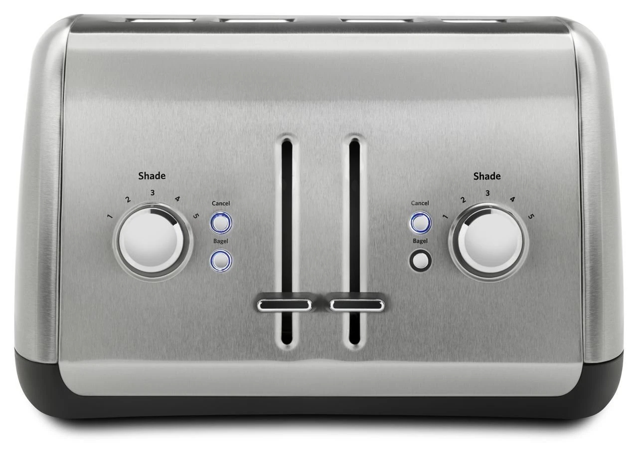 KitchenAid 4-Slice Toaster With Manual High-Lift Lever | Brushed Stainless Steel 6 KitchenAid 4-Slice Toaster With Manual High-Lift Lever | Brushed Stainless Steel - Image 4