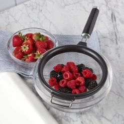 KitchenAid Classic 7" Strainer | Black 13 KitchenAid Classic 7" Strainer | Black -KitchenAid Sales strainer6