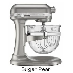 KitchenAid 6-Quart Pro 6500 Design Series Bowl-Lift Stand Mixer | Multiple Colors Available 9 KitchenAid 6-Quart Pro 6500 Design Series Bowl-Lift Stand Mixer | Multiple Colors Available -KitchenAid Sales sugar pearl ksm6521xsr