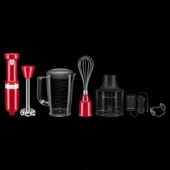 KitchenAid Variable Speed Cordless Hand Blender + Chopper & Whisk Accessories | Passion Red 13 KitchenAid Variable Speed Cordless Hand Blender + Chopper & Whisk Accessories | Passion Red -KitchenAid Sales supplemental2