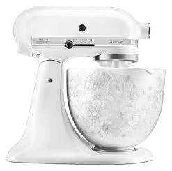 KitchenAid 5-Quart Whispering Floral Patterned Ceramic Bowl | Fits 4.5-Quart & 5-Quart KitchenAid Tilt-Head Stand Mixers 6 KitchenAid 5-Quart Whispering Floral Patterned Ceramic Bowl | Fits 4.5-Quart & 5-Quart KitchenAid Tilt-Head Stand Mixers -KitchenAid Sales whispering floral mixing bowl 2